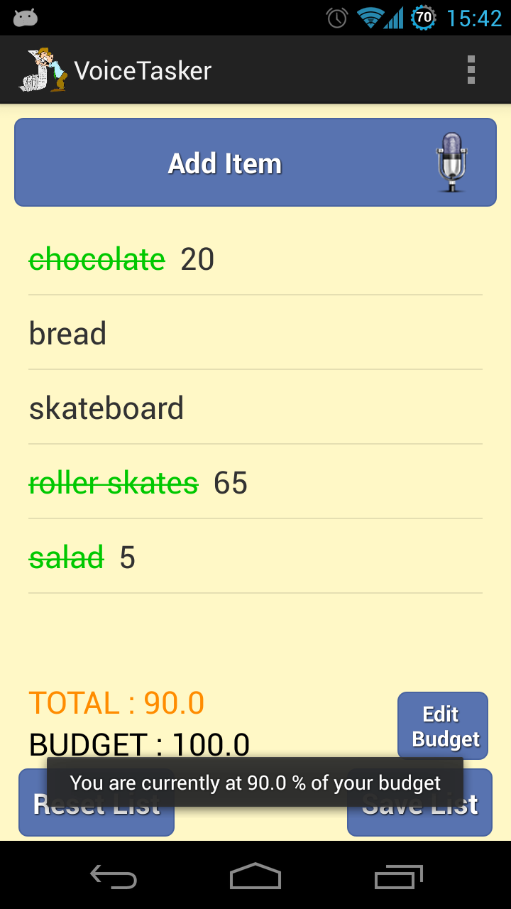 shopping_list1 Shopping List